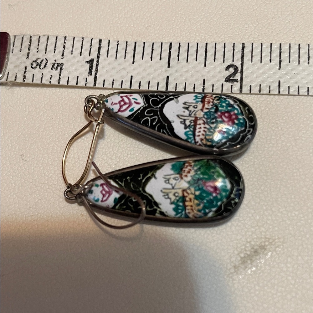 Colorful Teardrop Earrings
